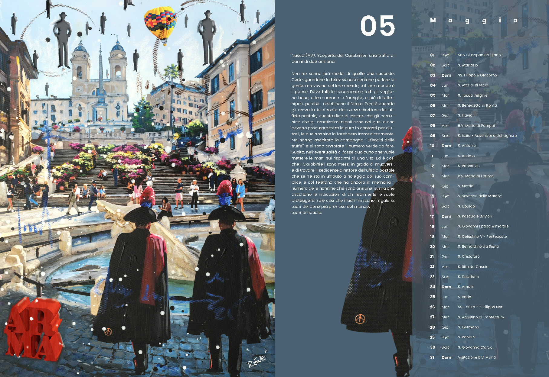 Calendario Carabinieri 2026 - Pagina 7